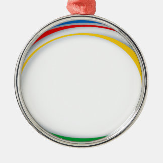 Google-kleuren Metalen Ornament