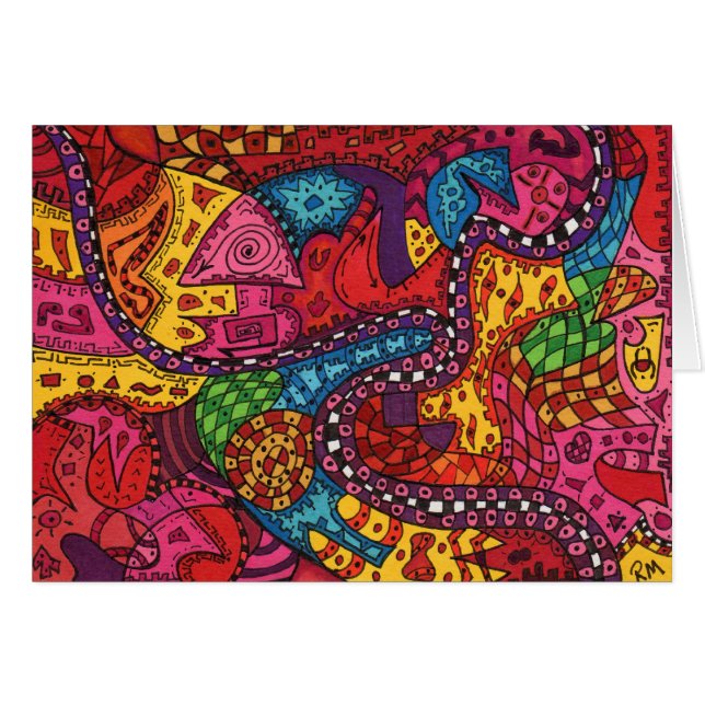 Google Map van de hemel (Voorkant Horizontaal)