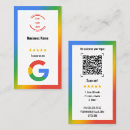 Google Maps Reviewen & Waarderingen Kaart Visitekaartje