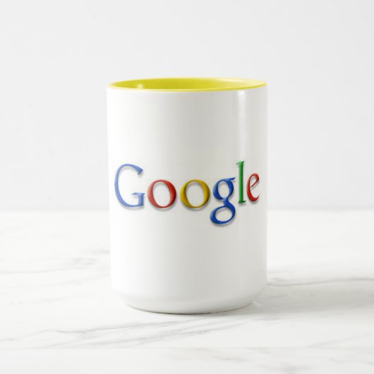 Google-Mok van hoge kwaliteit Mok (Midden)