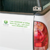GOOGLE OP 6 Mps Bumpersticker (Op Truck)