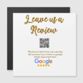 Google review bedrijfslogo Scan QR review (Voorkant / Achterkant)