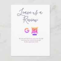 Google review bedrijfslogo Scan QR review