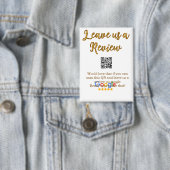 Google review bedrijfslogo Scan QR review Button (Insitu)