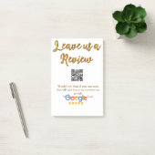 Google review bedrijfslogo Scan QR review Post-it® Notes (Kantoor)