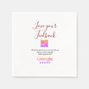 Google review bedrijfslogo Scan QR review Servet
