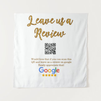 Google review bedrijfslogo Scan QR review Wandkleed