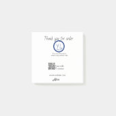 Google review bedrijfslogo website scan QR-code Post-it® Notes (Voorkant)