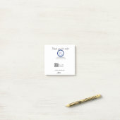 Google review bedrijfslogo website scan QR-code Post-it® Notes (Op bureau)