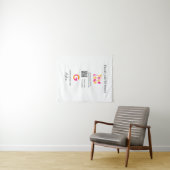 Google review bedrijfslogo website scan QR-code Wandkleed (In Situ (horizontaal))