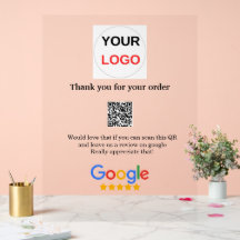 Google review business logo Scan QR review