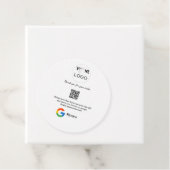 Google review business logo Scan QR review Bedankjes Labels (In situ)