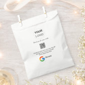 Google review business logo Scan QR review Bedankzakje (Geknipt)