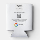 Google review business logo Scan QR review Blikjeskoeler (Achterkant)