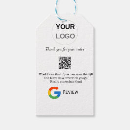 Google review business logo Scan QR review Cadeaulabel