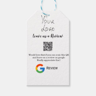 Google review business logo Scan QR review Cadeaulabel