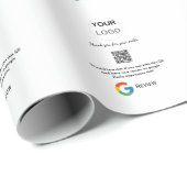 Google review business logo Scan QR review Cadeaupapier (Rol Hoek)
