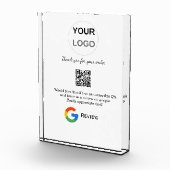 Google review business logo Scan QR review Fotoblokken (Rechts)