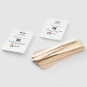 Google review business logo Scan QR review Handwaaier (Niet-gemonteerd)