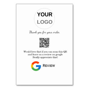 Google review business logo Scan QR review Kaart