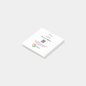 Google review business logo Scan QR review Post-it® Notes (Schuin)