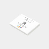 Google review business logo Scan QR review Post-it® Notes (Schuin)