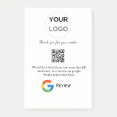 Google review business logo Scan QR review Post-it® Notes (Voorkant)