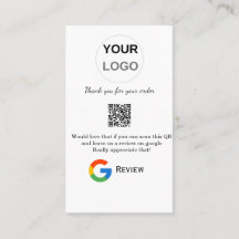 Google review business logo Scan QR review