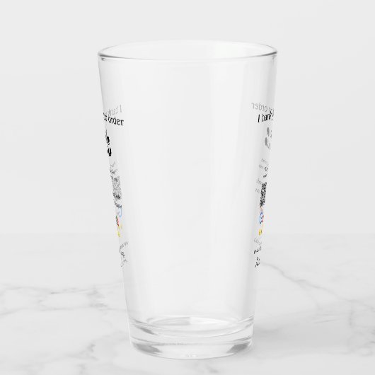 Google review business logo website scan QR-code Glas (Rechts)