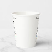 Google review business logo website scan QR-code Papieren Bekers (Links)