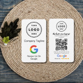 Google Review Kaart aanvragen met Logo en QR-code Visitekaartje