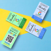 Google Review Kaart aanvragen met Logo en QR-code Visitekaartje