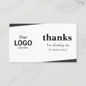 Google Review Kaart Visitekaartje (Achterkant)