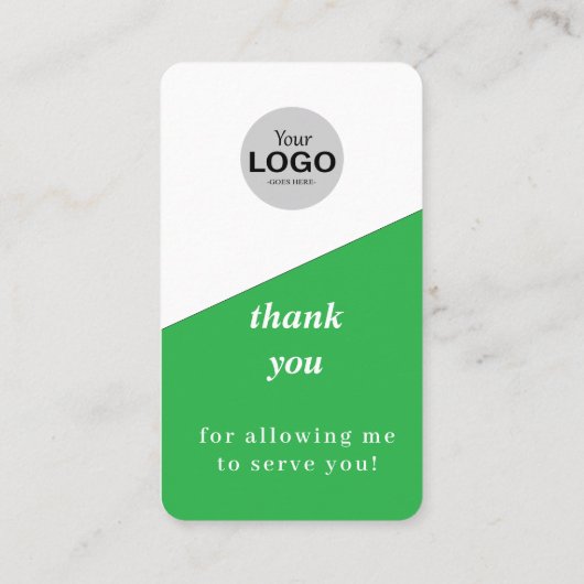 Google Review Kaart Visitekaartje (Achterkant)