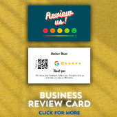 Google Review Mijn Bedrijf Dank u QR Code Visitekaartje