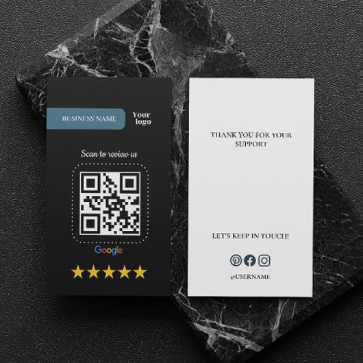 Google Review Mijn Bedrijf Voeg Logo QR Code toe Visitekaartje