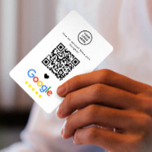 Google Review QR-code bedankt