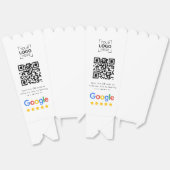 Google Review QR-code bedrijfsbeoordeling Bedankdoosjes (Ongevouwen)