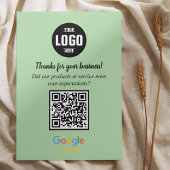 Google Review QR Code Cards | Business Enclosure   Informatiekaartje