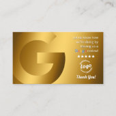 Google Review QR-code Visitekaartje (Voorkant)