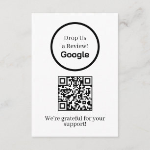 Google Review QR   Zakelijke Feedback Link Informatiekaartje