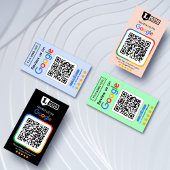 Google Review Request Kaart met Logo Kaart Visitekaartje