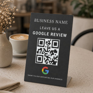 Google Review Tafel Display Reclamebord Met Voetstuk
