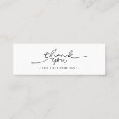 Google Review Thank You Mini Business Inserts Visitekaartje (Achterkant)