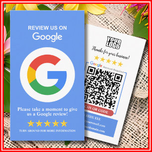 Google Review Visitekaartje