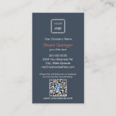 Google Review - Visitekaartje - Facebook QR Link (Voorkant)