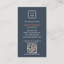 Google Review - Visitekaartje - Instagram QR Link