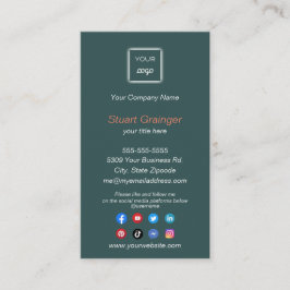 Google Review - Visitekaartje met Social Media