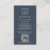 Google Review - Visitekaartje met Tik Tok QR Link (Voorkant)