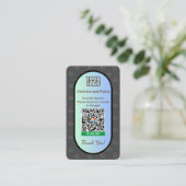 Google Review Visitekaartje voor kleine bedrijven (Staand voorkant)